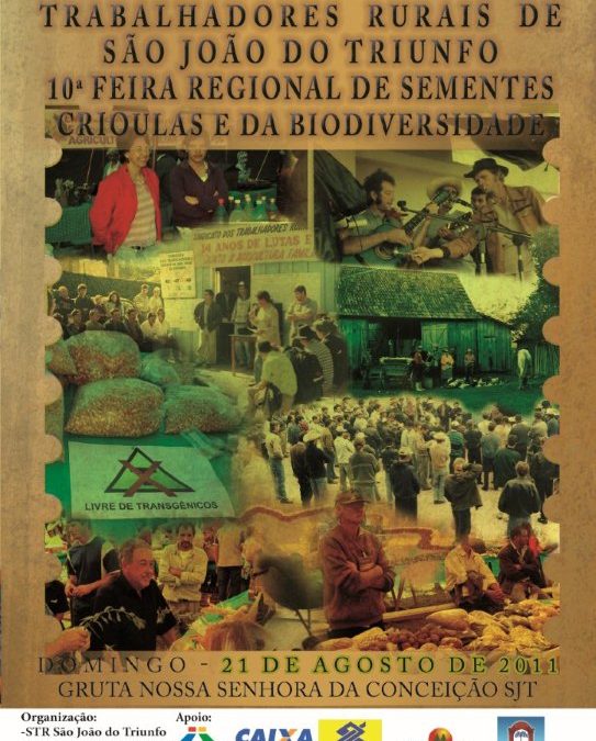 23º Seminário Regional de Agrobiodiversidade e 10ª Feira Regional de Sementes Crioulas e da Agrobiodiversidade