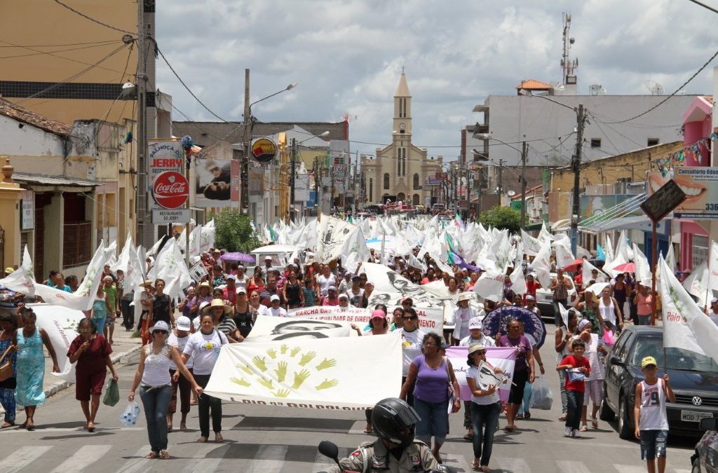 III Marcha pela Vida das Mulheres e pela Agroecologia de Esperança-PB denuncia violência pelas ruas da cidade