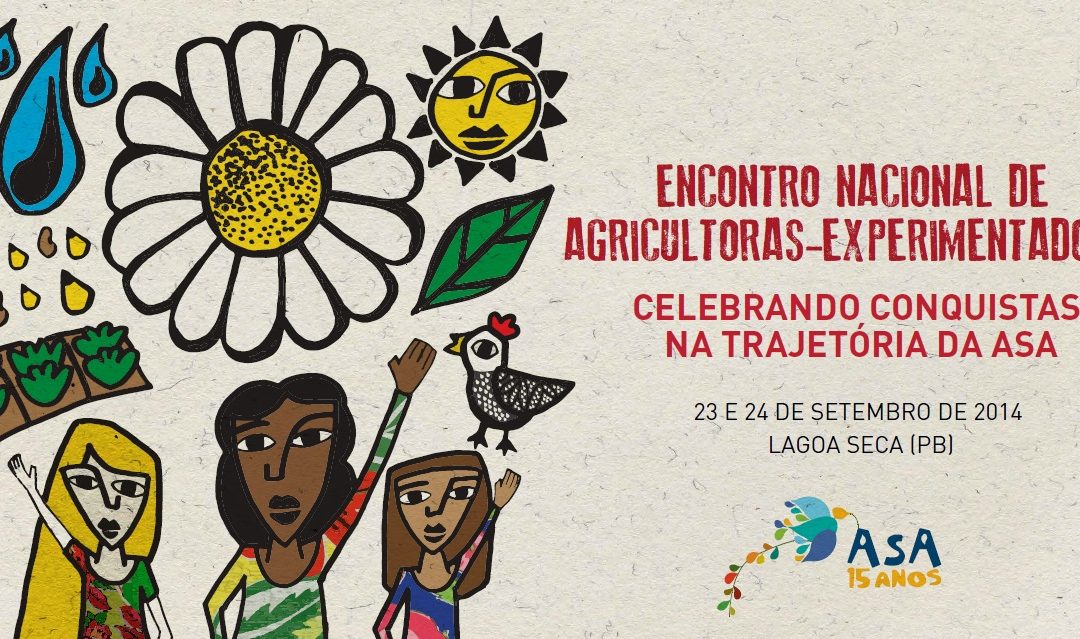 O papel da mulher na agricultura familiar é tema do I Encontro Nacional de Agricultoras Experimentadoras em Lagoa Seca na Paraíba