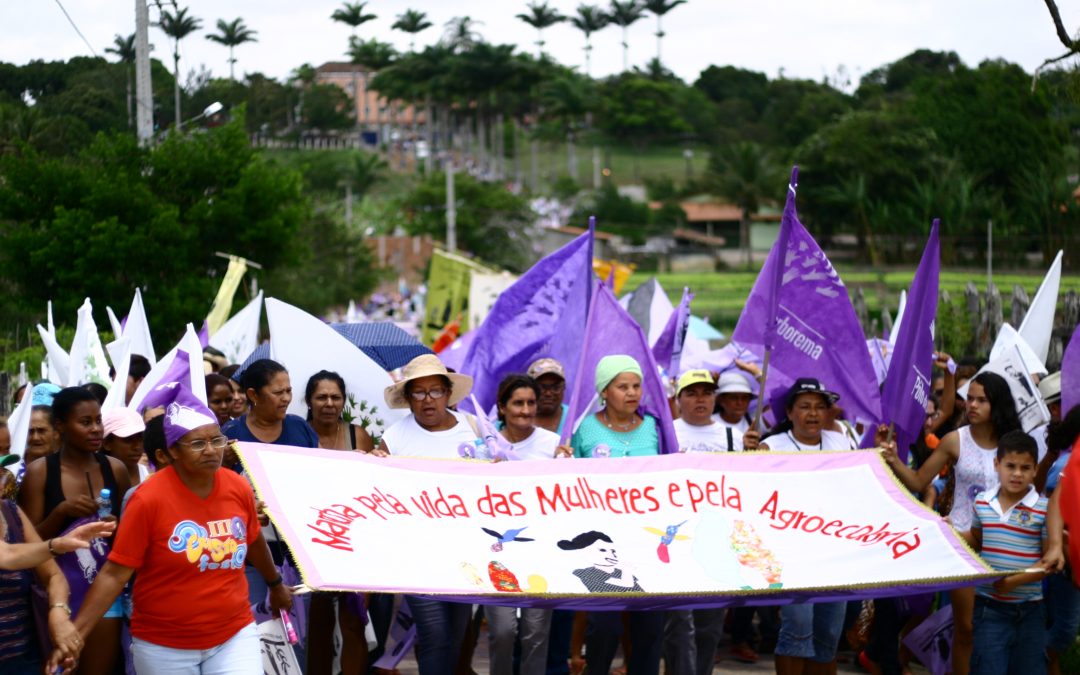 Marcha pela Vida das Mulheres e pela Agroecologia reunirá 5 mil agricultoras no dia internacional da mulher em Areial, na Paraíba