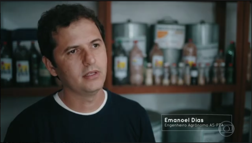 AS-PTA em série da TV sobre alimentos saudáveis