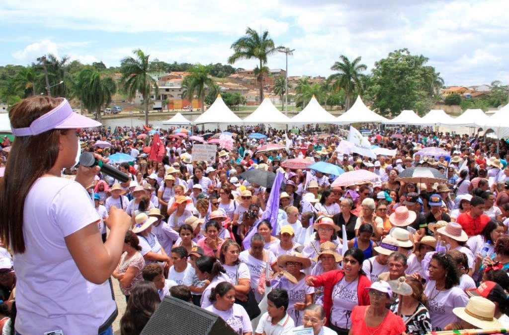 Oitava Marcha pela Vida das Mulheres e pela Agroecologia leva cinco mil mulheres às ruas de Alagoa Nova-PB pelo fim da cultura do estupro e contra a Reforma da Previdência