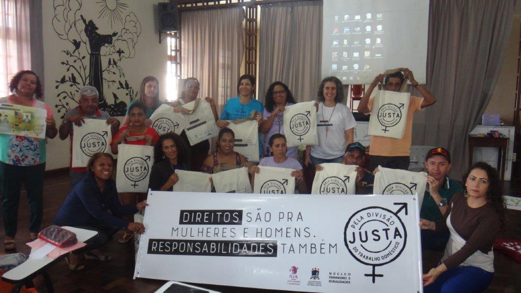 Campanha pela Divisão Justa do Trabalho Doméstico é lançada durante encontro do Polo da Borborema