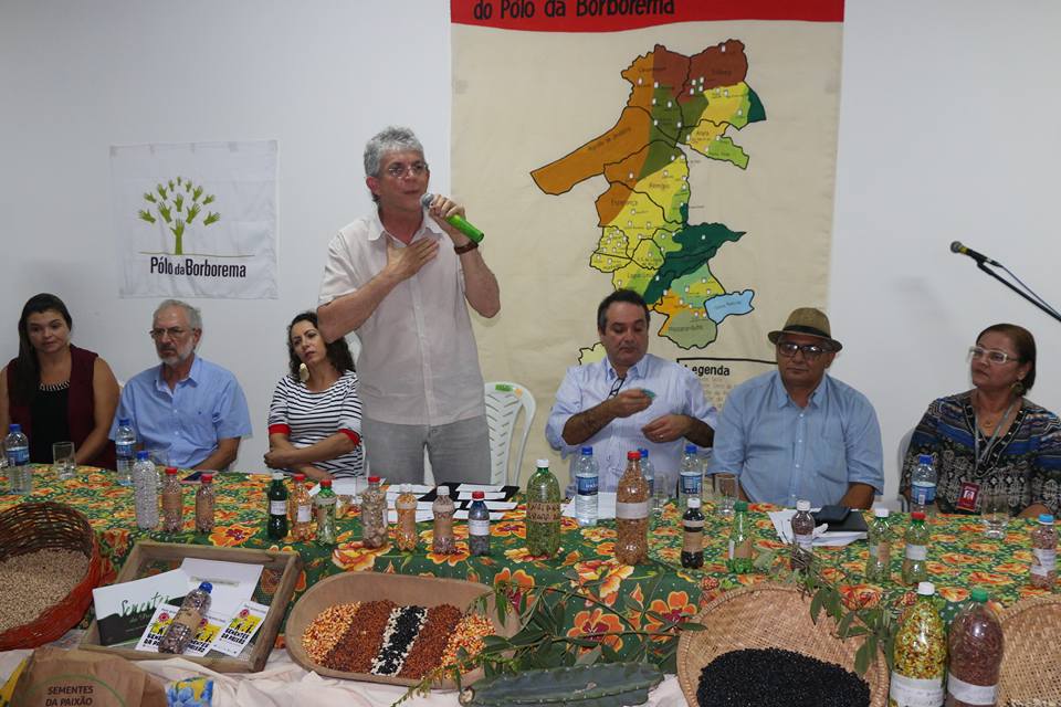 Polo da Borborema e AS-PTA inauguram Banco Mãe de Sementes com presença do governador Ricardo Coutinho