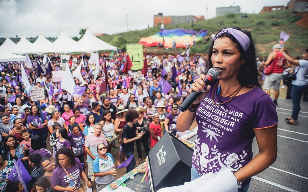 A 11º Marcha pela Vida das Mulheres e pela Agroecologia se levanta contra o Feminicídio nesta quinta-feira (12)