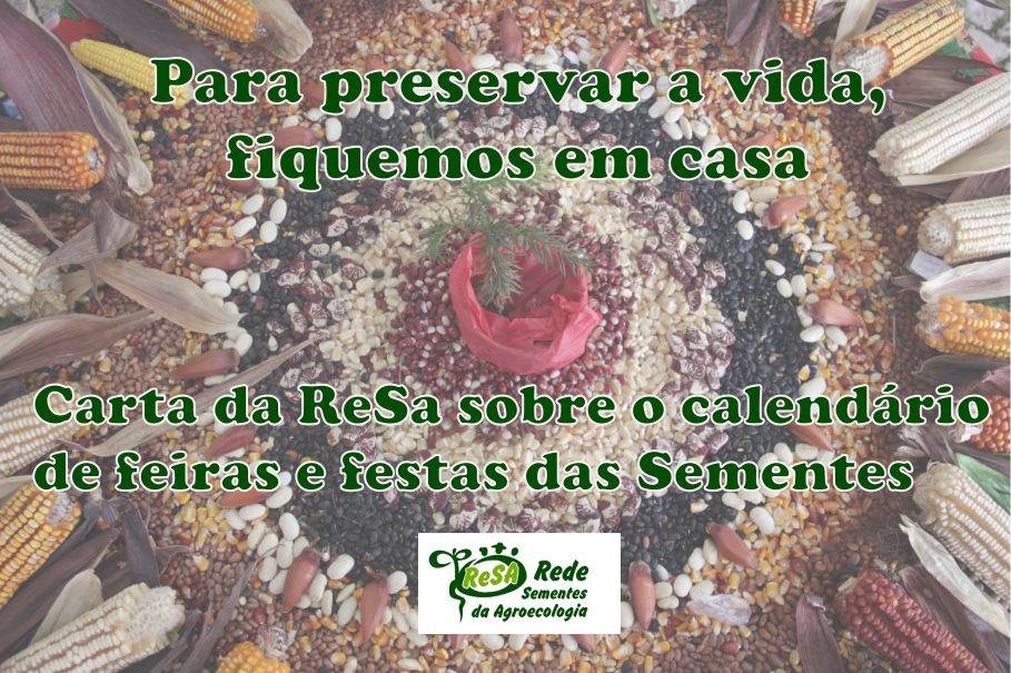 Para preservar a vida, fiquemos em casa!