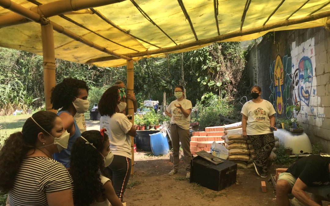 Oficina de Fogão Agroecológico no Quilombo do Camorim: eficiência e bem-estar a favor da biodiversidade